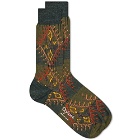 Ayame Socks Men's Tribe Called Wool Sock in Khaki
