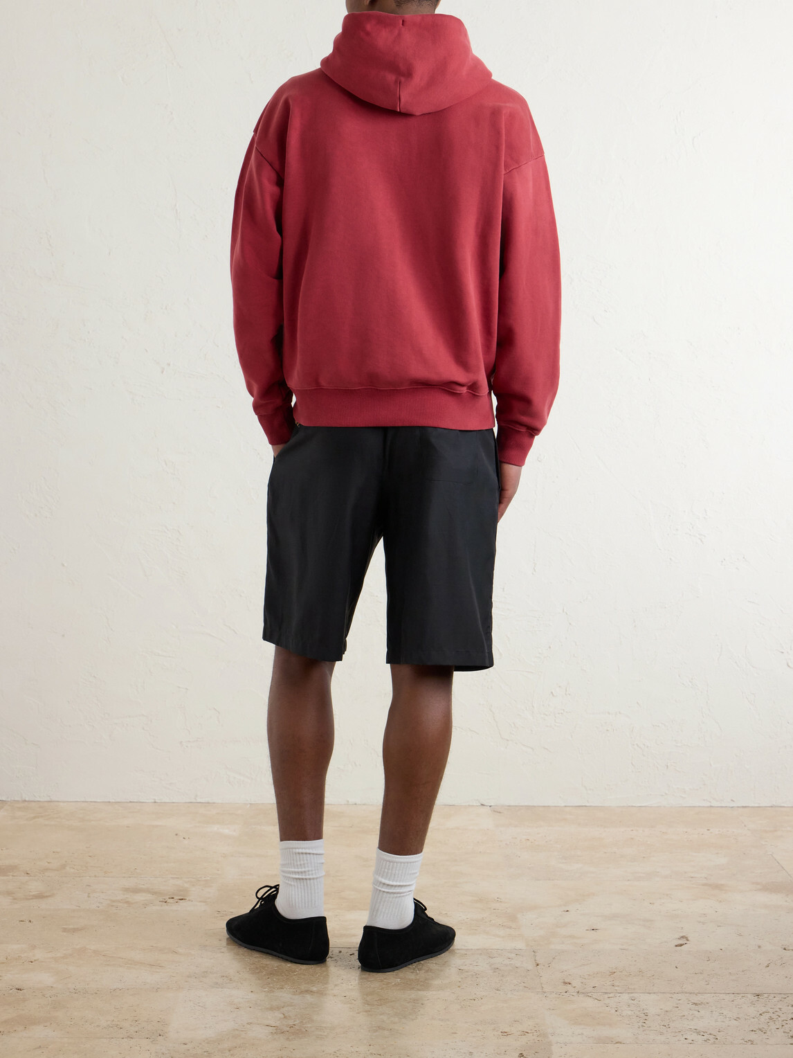 Aimé Leon Dore - Cotton-Jersey Zip-Up Hoodie - Red