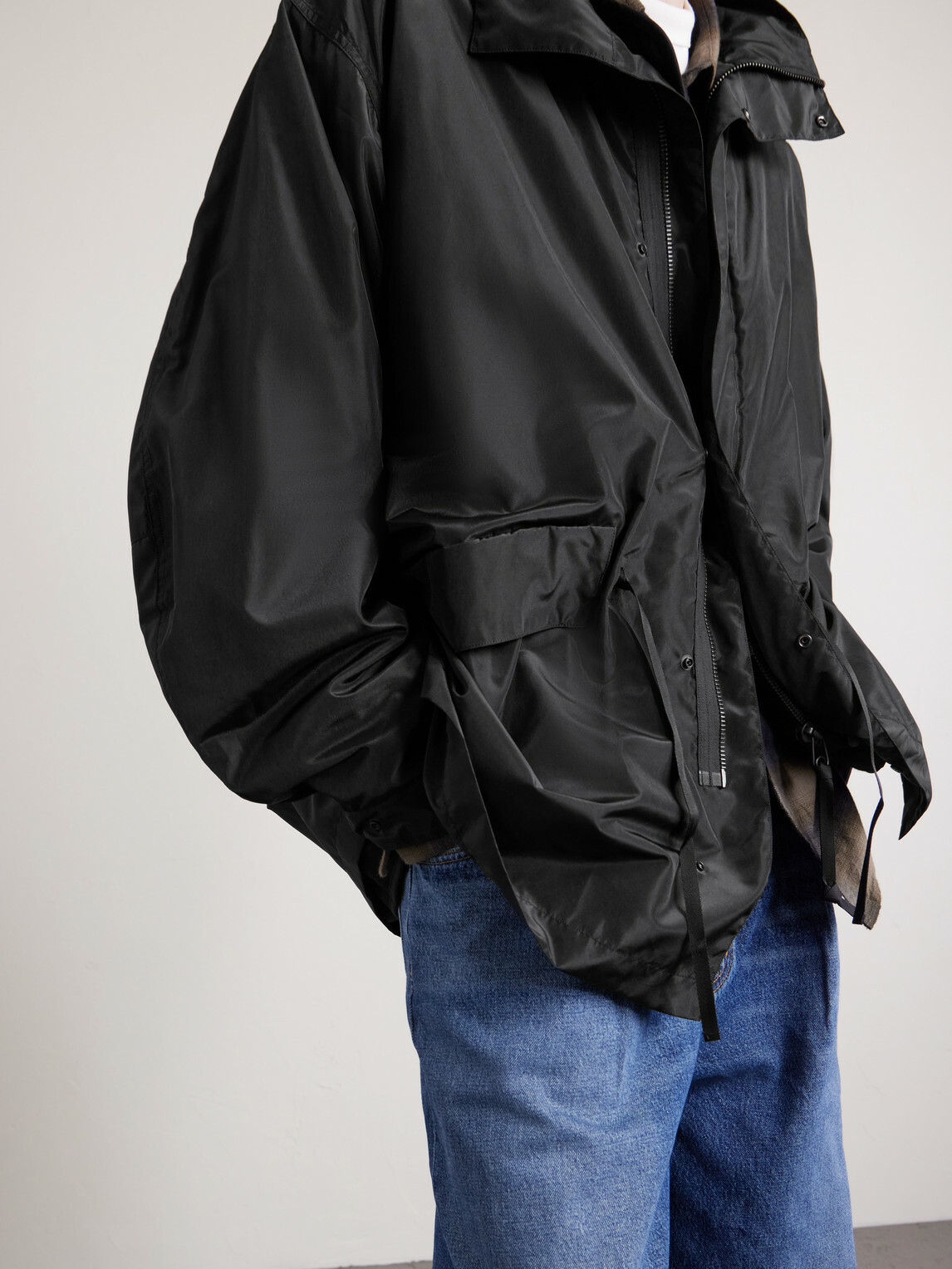Kaptain Sunshine - Shell Coat - Black
