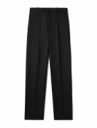 Jil Sander - Straight-Leg Grain de Poudre Wool Trousers - Black