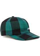 Moncler Genius 7 Moncler Frgmt Checked Cotton cap - Green