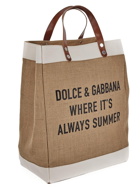 Dolce & Gabbana Juta Logoed Bag