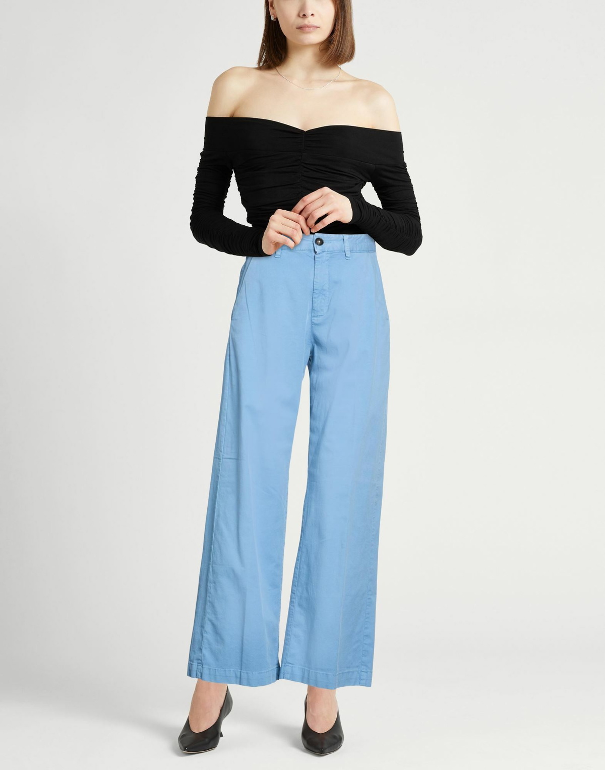 Massimo Alba Womens Pants Azure