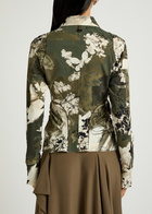 High Slide Floral-print Stretch-nylon Shirt Multicoloured