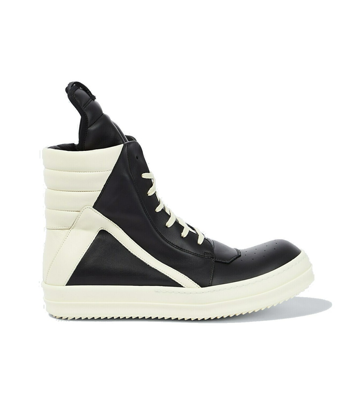 Photo: Rick Owens Geobasket high-top leather sneakers