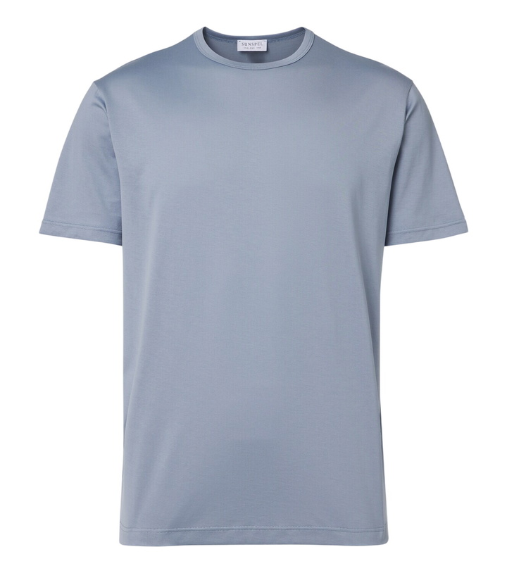 Photo: Sunspel Cotton jersey T-shirt