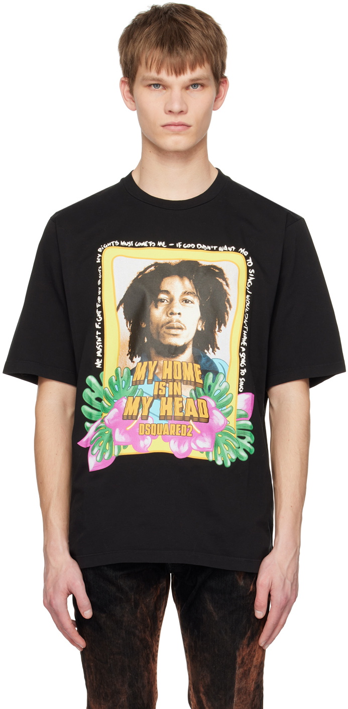 Dsquared2 Black Skater T-Shirt