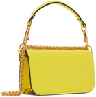 Valentino Garavani Yellow Small Locò Baguette Bag