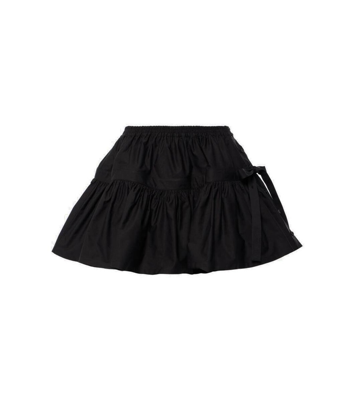 Photo: Alaïa Deesser bow-detail miniskirt