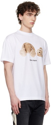 Palm Angels White Bear T-Shirt