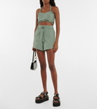 Ganni - Cotton bustier
