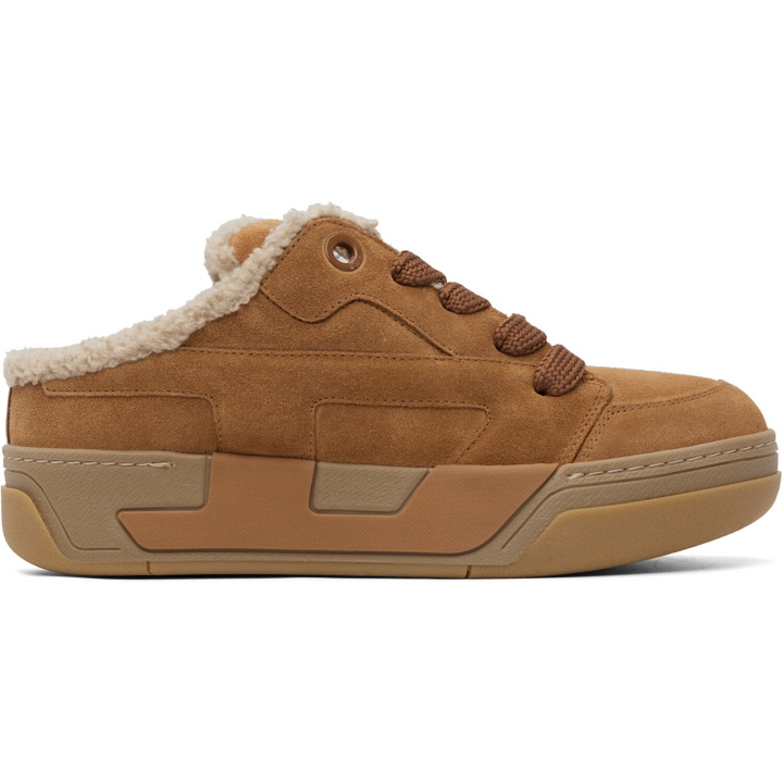 Photo: Diesel Tan S-D-Ollie Mule Sneakers