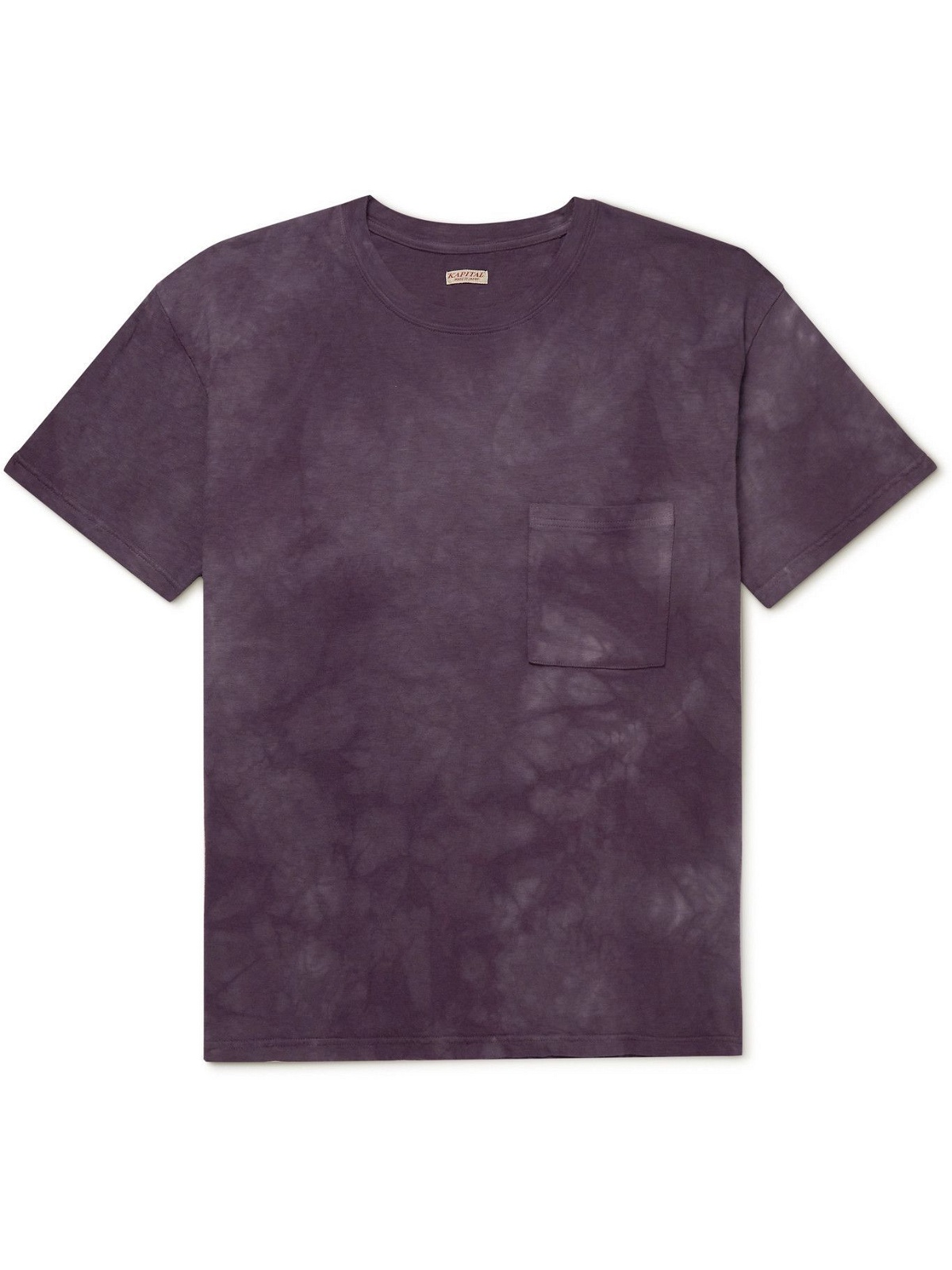 Photo: KAPITAL - Tie-Dyed Cotton-Jersey T-Shirt - Purple