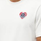 Moncler Men's Heart Logo T-Shirt in White