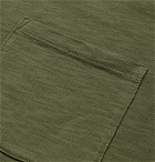 J.Crew - Garment-Dyed Slub Cotton-Jersey T-Shirt - Army green