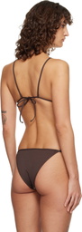 Gimaguas Brown Emily Bikini Top