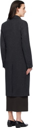 Filippa K Gray 93 Slim Wool Coat