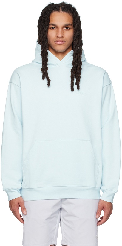 Photo: Dime Blue Embroidered Hoodie