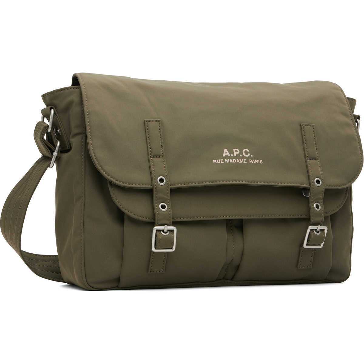 A.P.C. Khaki Archive Messenger Bag