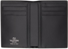 Valentino Garavani Black 'VLTN' Card Holder