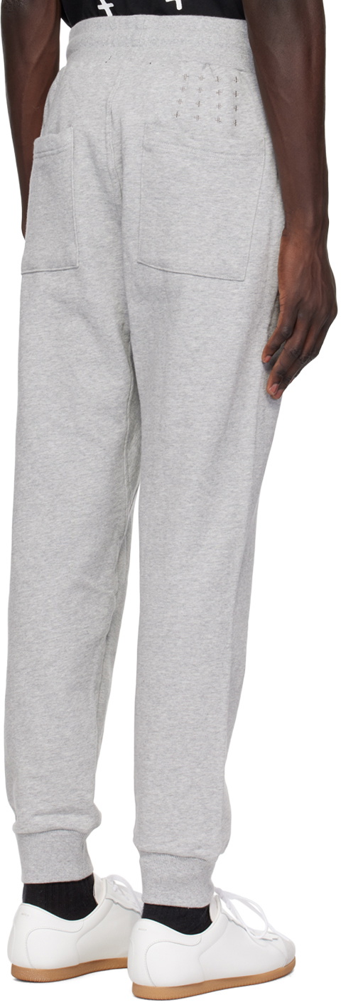 Ksubi Gray 4 X 4 Trak Sweatpants
