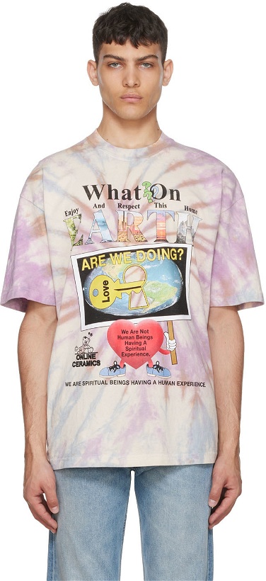 Photo: Online Ceramics Multicolor What On Earth T-Shirt
