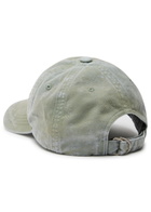 Acne Studios Logo-embroidered Cotton cap - Grey - One Size