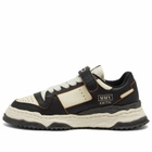 Maison MIHARA YASUHIRO Keith Original Sole Low Leather Sneak in Black/White