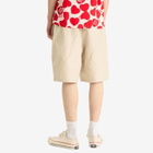 Human Made Men's Heart Beach Shorts in Beige