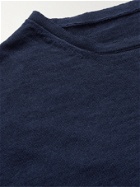 ANDERSON & SHEPPARD - Linen T-Shirt - Blue