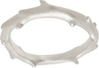 Bernard James Silver FLORA Spina Ring