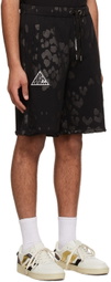 Just Cavalli Black Cotton Shorts