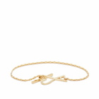 AMI Men's ADC Chain Bracelet in Gold