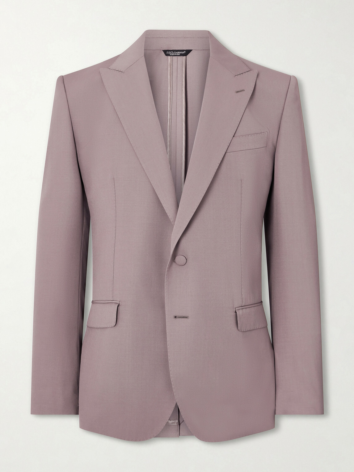 Dolce&Gabbana - Taormina Wool Blazer - Pink