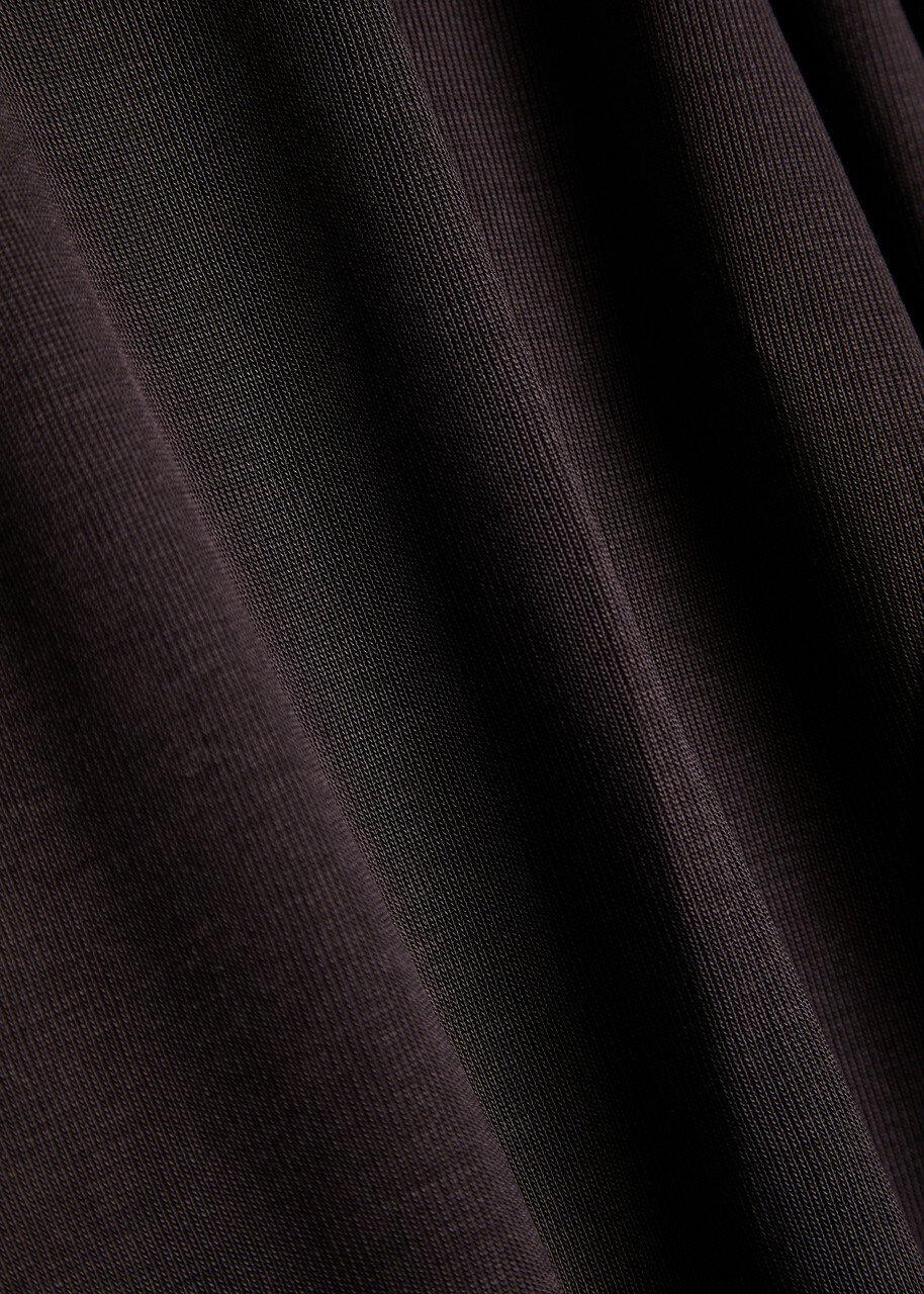 Studio Nicholson Simmons Fine-knit T-shirt Dark Purple