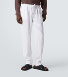 Fedeli Bonifacio linen tapered pants