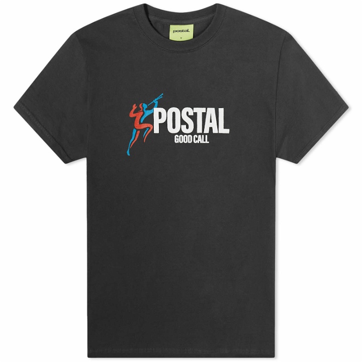 Photo: POSTAL Men's Good Call T-Shirt in Black