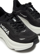 Hoka Bondi 9 Mesh-knit Sneakers Black