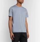 Theory - Cotton-Jersey T-Shirt - Blue