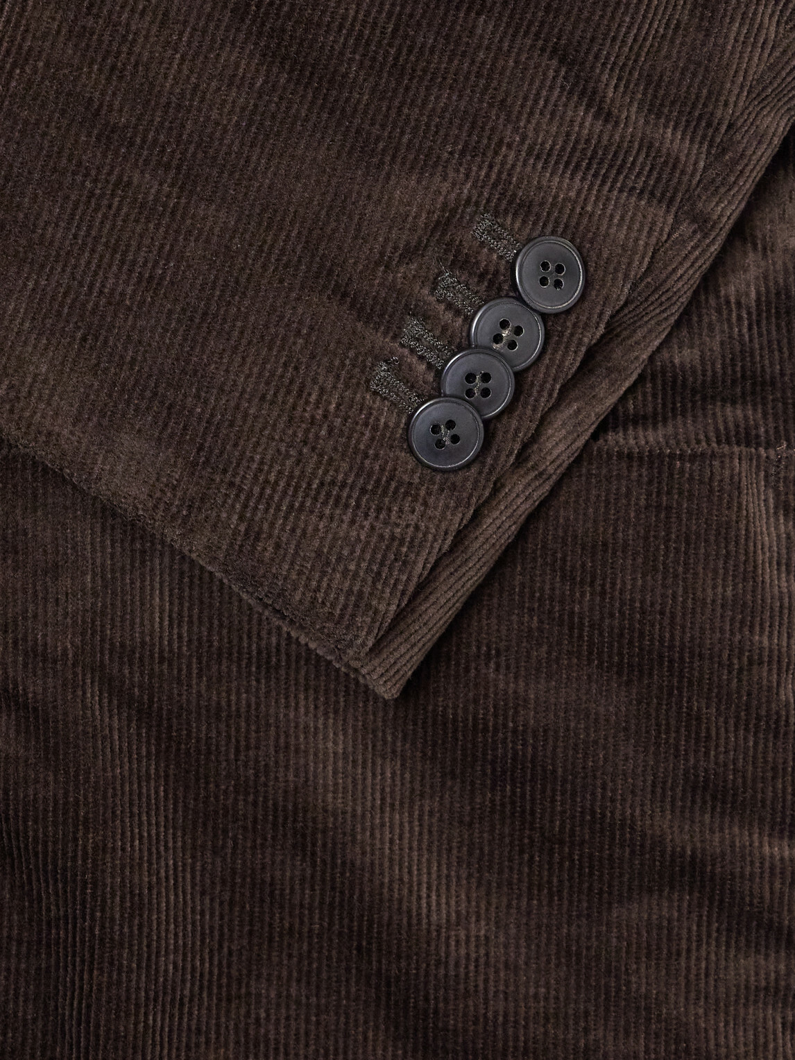 Sunspel - Cotton-Blend Corduroy Blazer - Brown