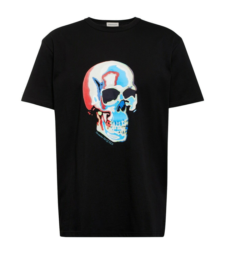 Photo: Alexander McQueen Skull print cotton T-shirt