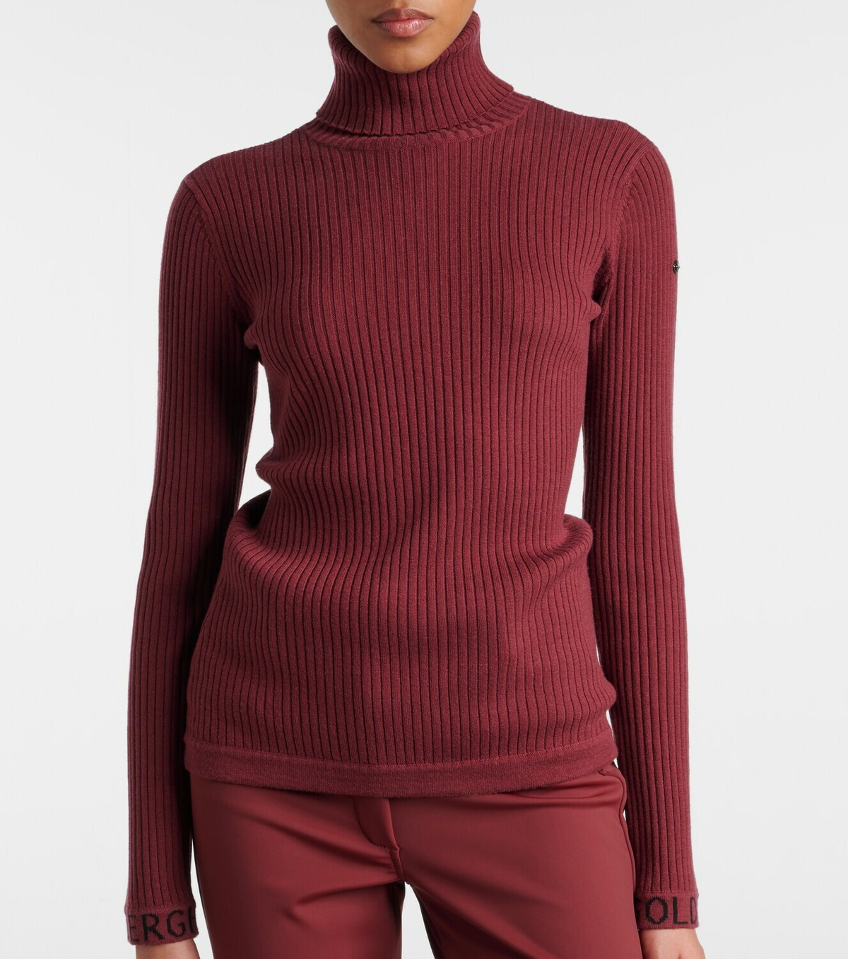 Goldbergh Mira ribbed-knit turtleneck sweater
