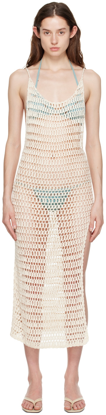 Akoia Off-White Tali Maxi Dress