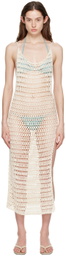 Akoia Off-White Tali Maxi Dress