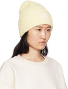 The North Face White Patch Beanie