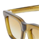 Moscot Rizik Sunglasses in Olive Brown/Chesnut