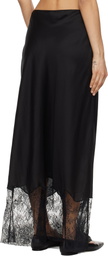 Holzweiler Black Leila Lace Maxi Skirt
