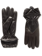BOTTEGA VENETA - Leather Gloves - Black