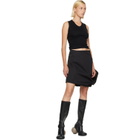 YUME YUME Black & Beige Ball Tall Boots