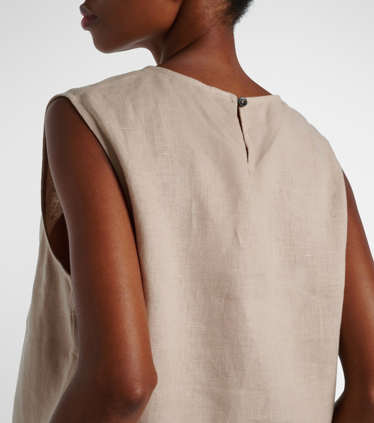 Asceno Trento linen top